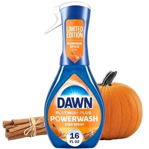 Platinum Plus Powerwash Dish Spray in Pumpkin Spice by Dawn (Limited Edition)